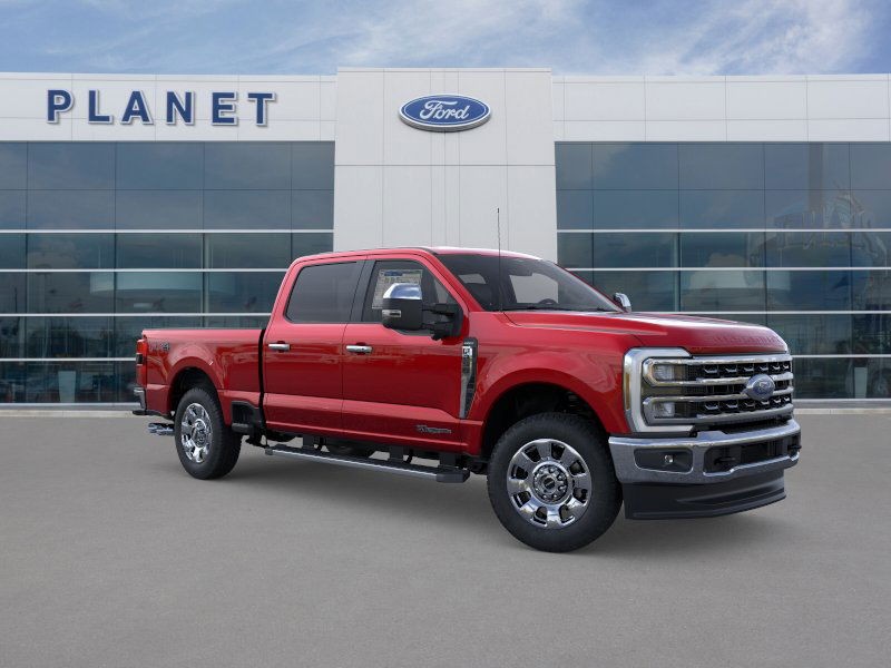 2025 Ford Super Duty F-250 SRW LARIAT Ruby Red Metallic Tinted Clearcoat at Planet Ford