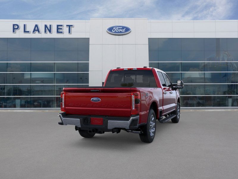 2025 Ford Super Duty F-250 SRW LARIAT Ruby Red Metallic Tinted Clearcoat at Planet Ford