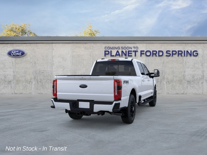 2026 Ford Super Duty F-250 SRW LARIAT Star White Metallic Tri-Coat at Planet Ford