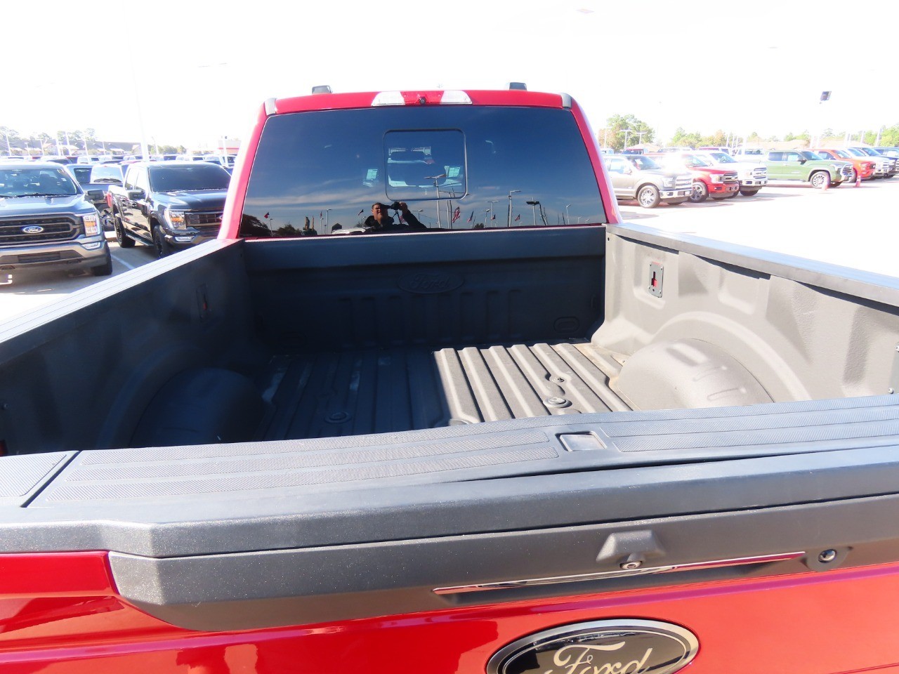 2021 Ford Super Duty F-250 SRW LARIAT Rapid Red Metallic Tinted Clearcoat at Planet Ford