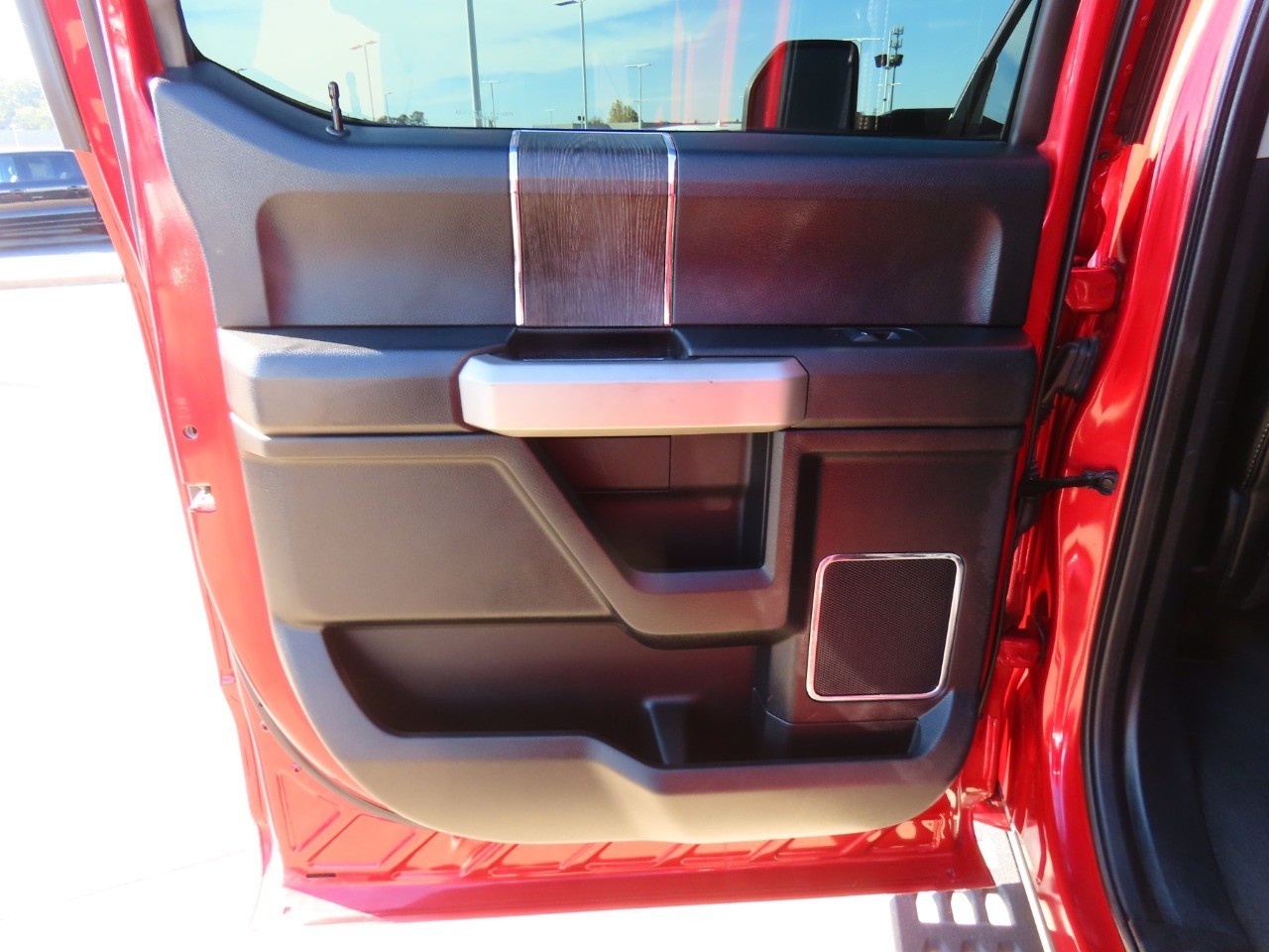 2021 Ford Super Duty F-250 SRW LARIAT Rapid Red Metallic Tinted Clearcoat at Planet Ford