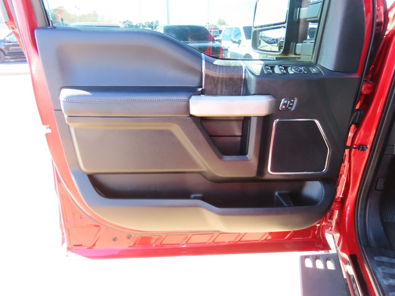 2021 Ford Super Duty F-250 SRW LARIAT Rapid Red Metallic Tinted Clearcoat at Planet Ford