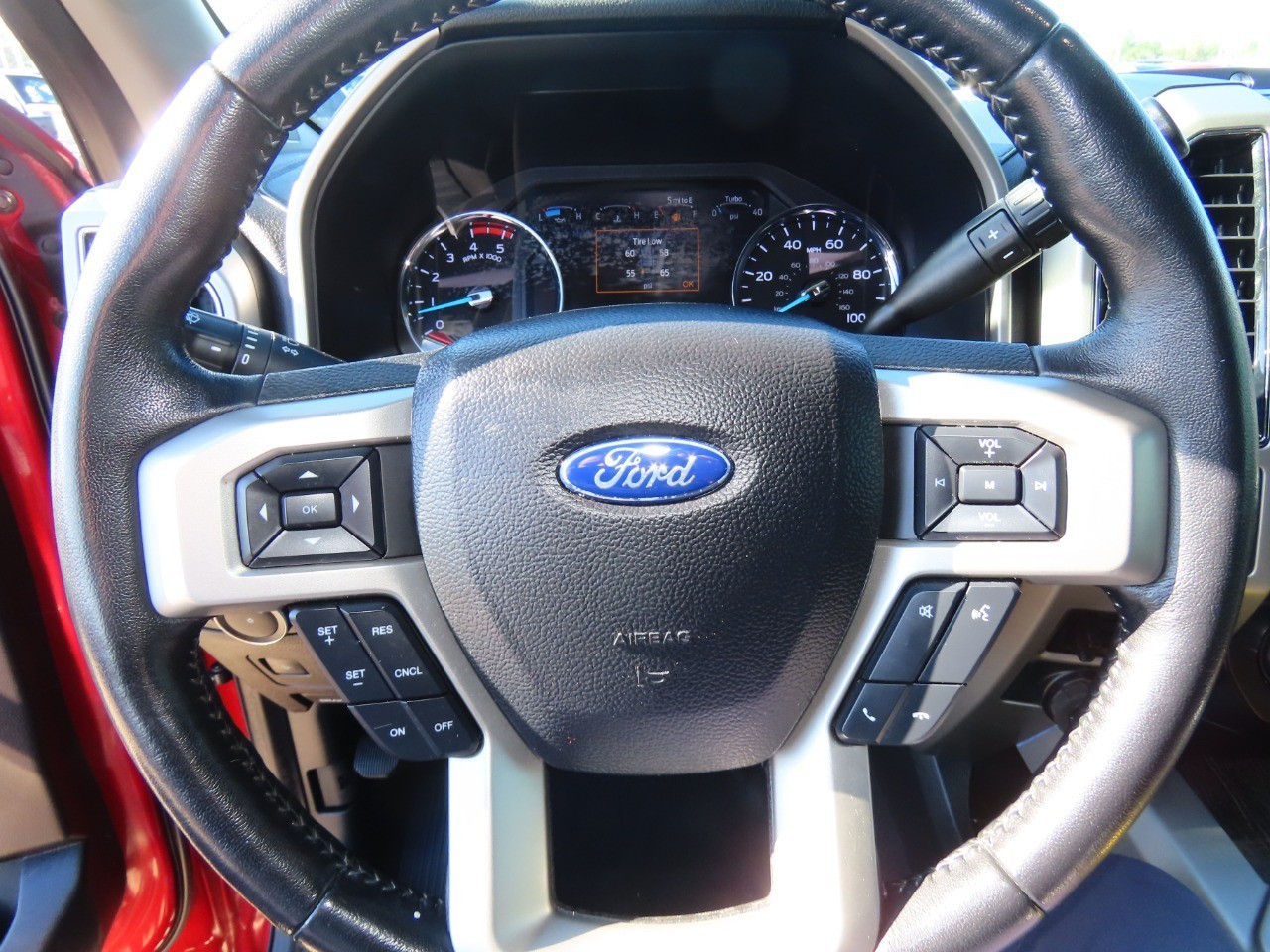 2021 Ford Super Duty F-250 SRW LARIAT Rapid Red Metallic Tinted Clearcoat at Planet Ford