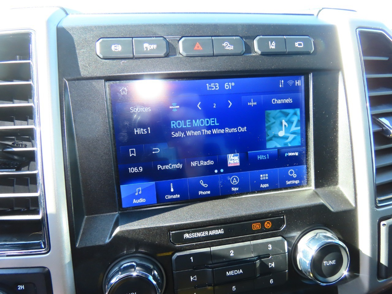 2021 Ford Super Duty F-250 SRW LARIAT Rapid Red Metallic Tinted Clearcoat at Planet Ford