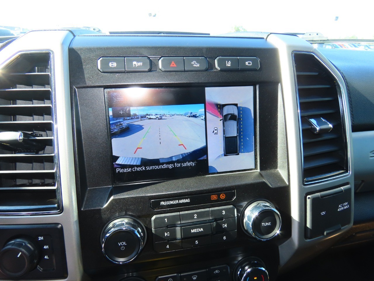 2021 Ford Super Duty F-250 SRW LARIAT Rapid Red Metallic Tinted Clearcoat at Planet Ford