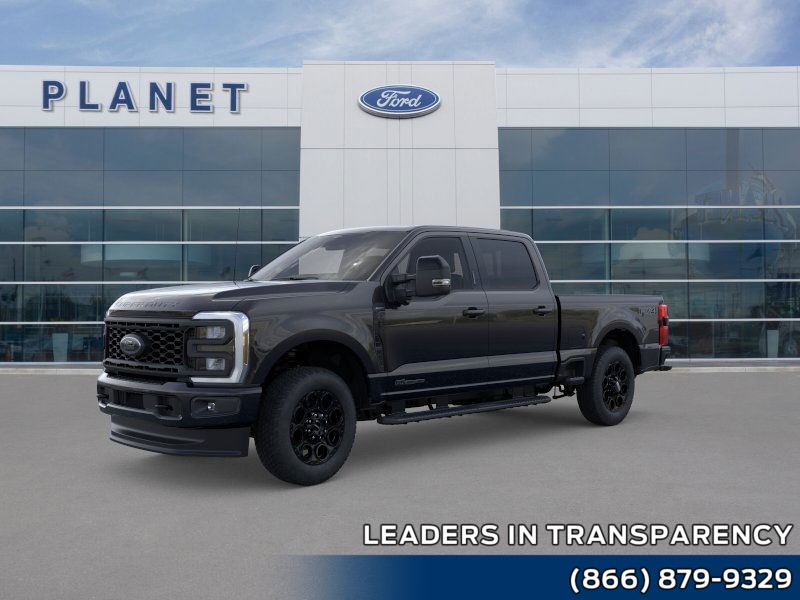 2025 Ford Super Duty F-250 SRW LARIAT Agate Black Metallic at Planet Ford