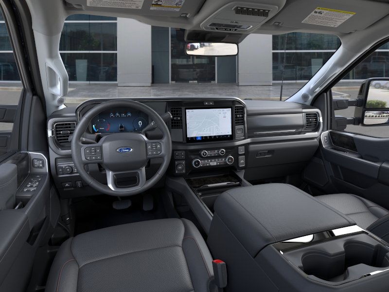 2025 Ford Super Duty F-250 SRW LARIAT Agate Black Metallic at Planet Ford