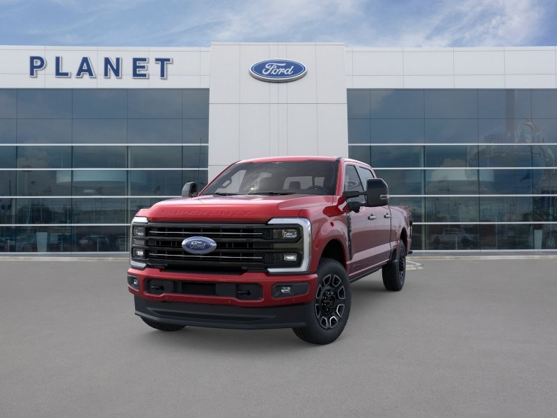 2026 Ford Super Duty F-250 SRW Platinum Ruby Red Metallic Tinted Clearcoat at Planet Ford