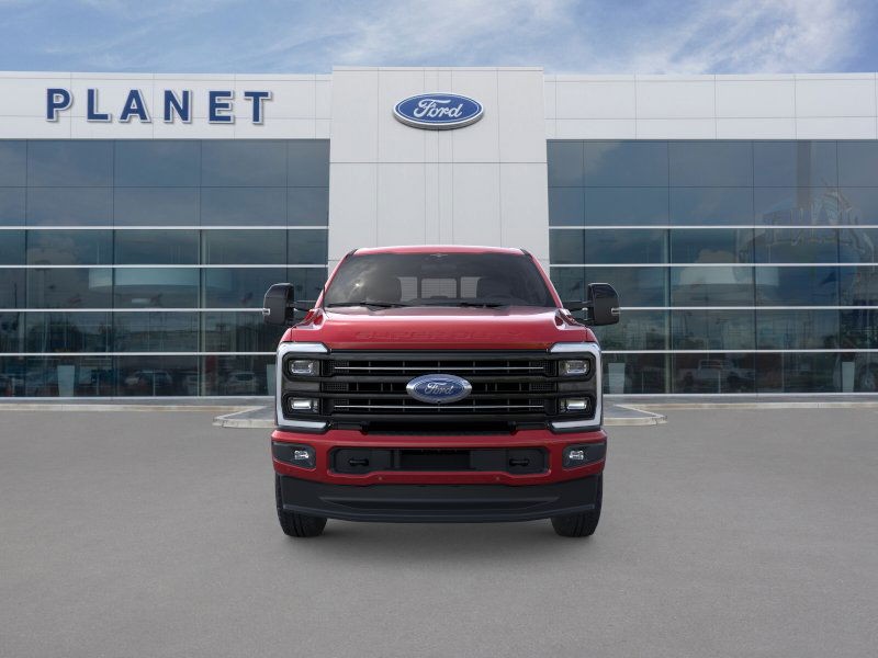 2026 Ford Super Duty F-250 SRW Platinum Ruby Red Metallic Tinted Clearcoat at Planet Ford