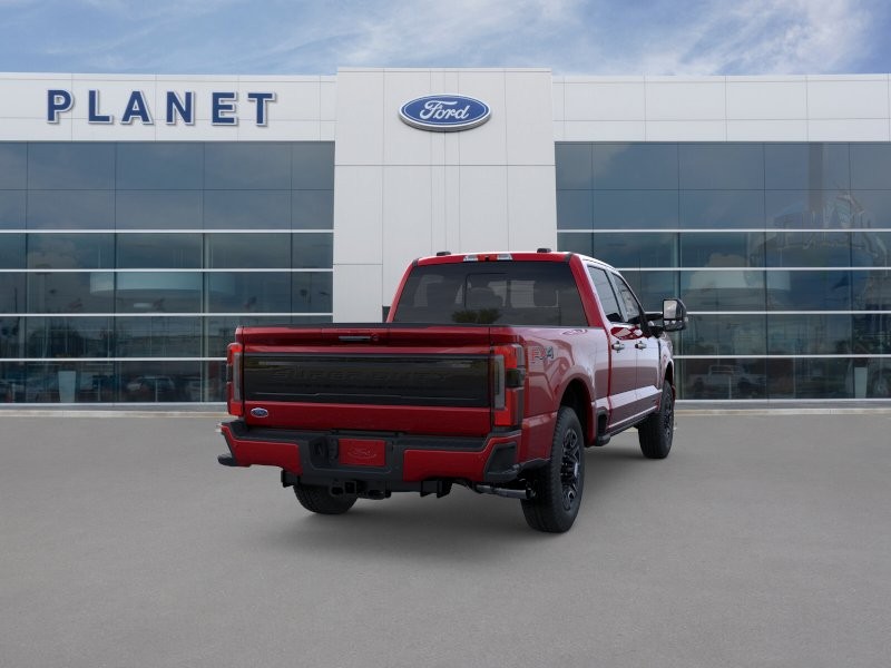 2026 Ford Super Duty F-250 SRW Platinum Ruby Red Metallic Tinted Clearcoat at Planet Ford