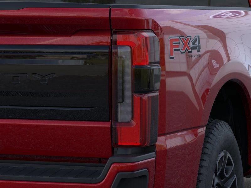 2026 Ford Super Duty F-250 SRW Platinum Ruby Red Metallic Tinted Clearcoat at Planet Ford