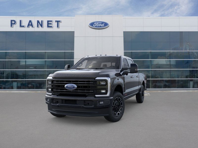 2026 Ford Super Duty F-350 SRW Platinum Agate Black Metallic at Planet Ford