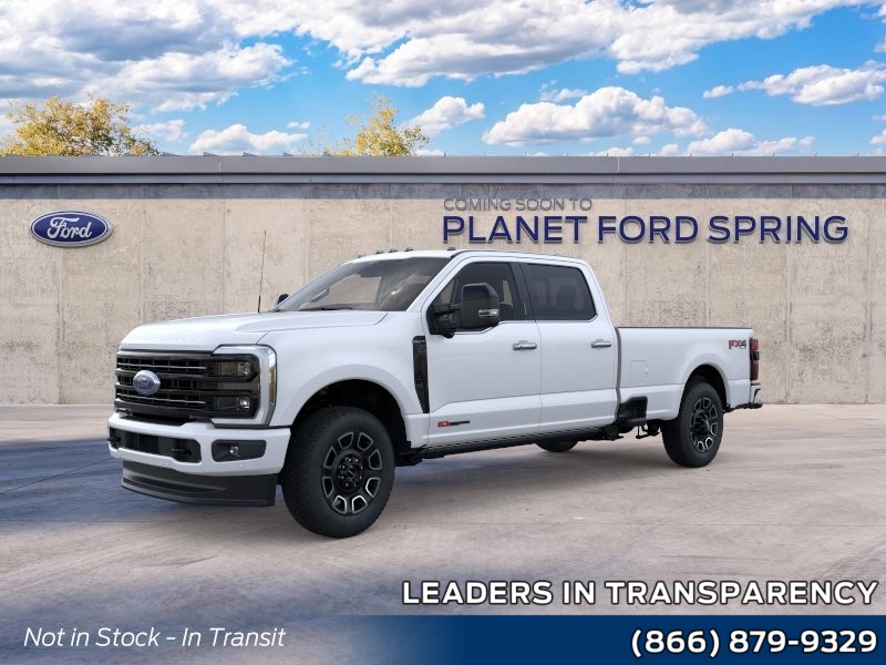 2026 Ford Super Duty F-350 SRW Platinum Star White Metallic Tri-Coat at Planet Ford