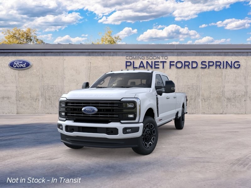 2026 Ford Super Duty F-350 SRW Platinum Star White Metallic Tri-Coat at Planet Ford