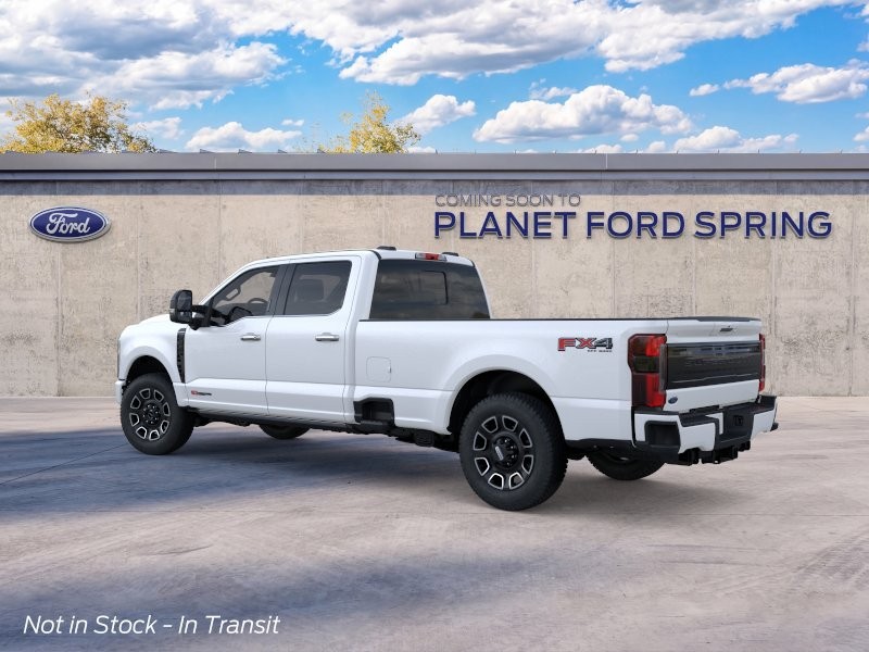 2026 Ford Super Duty F-350 SRW Platinum Star White Metallic Tri-Coat at Planet Ford