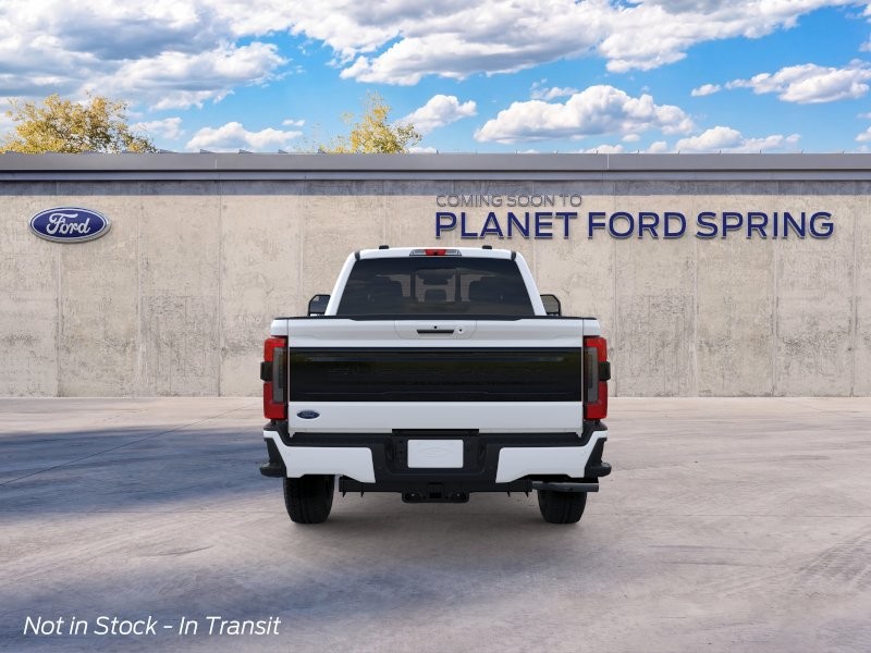 2026 Ford Super Duty F-350 SRW Platinum Star White Metallic Tri-Coat at Planet Ford