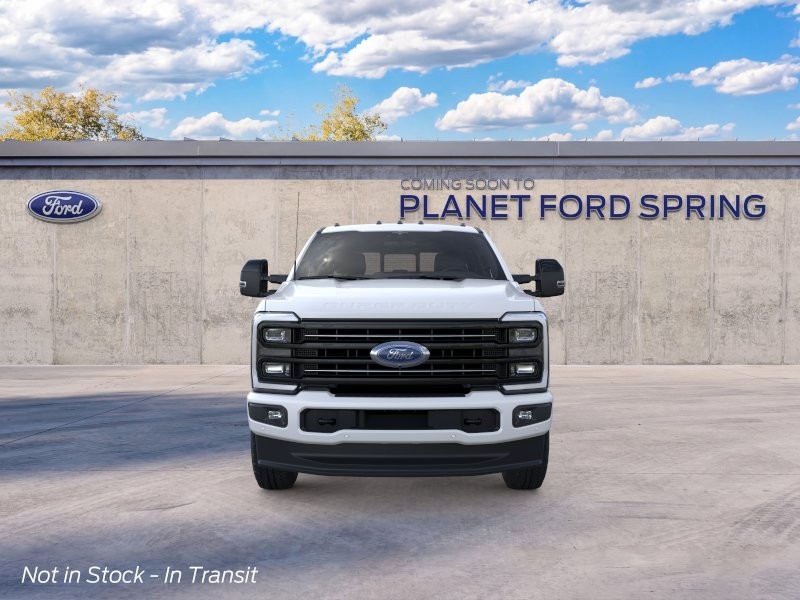 2026 Ford Super Duty F-350 SRW Platinum Star White Metallic Tri-Coat at Planet Ford