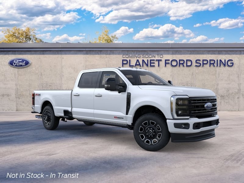 2026 Ford Super Duty F-350 SRW Platinum Star White Metallic Tri-Coat at Planet Ford
