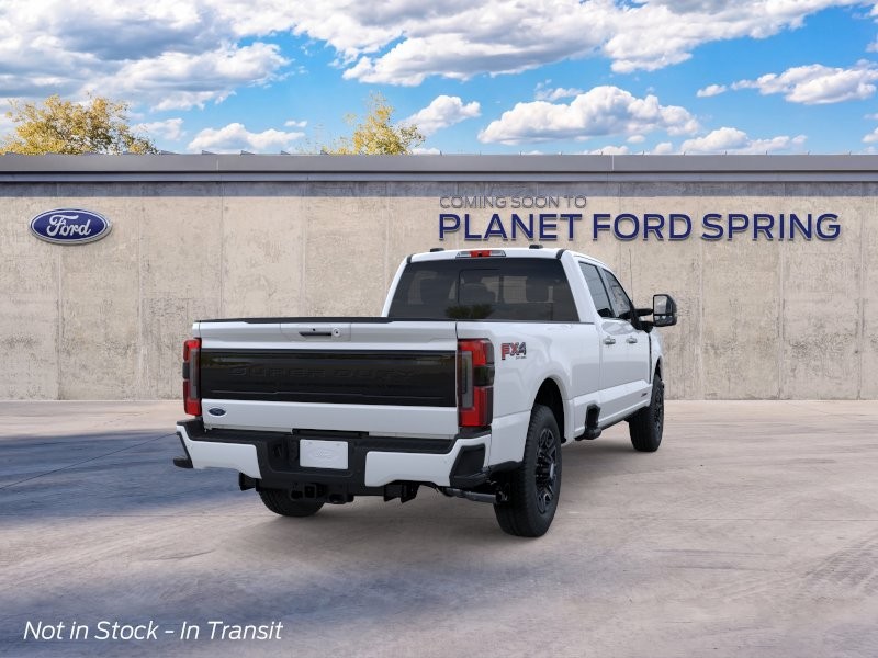 2026 Ford Super Duty F-350 SRW Platinum Star White Metallic Tri-Coat at Planet Ford