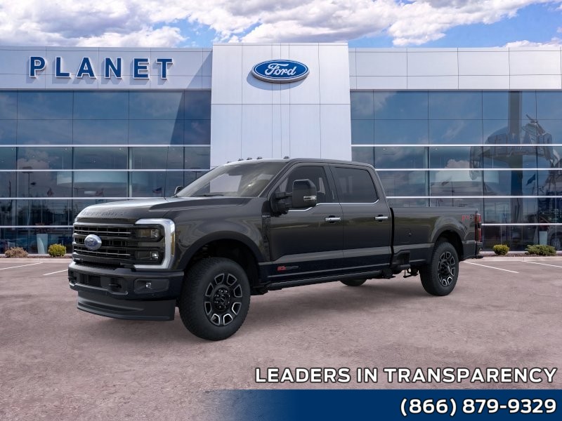 2026 Ford Super Duty F-350 SRW Platinum Agate Black Metallic at Planet Ford