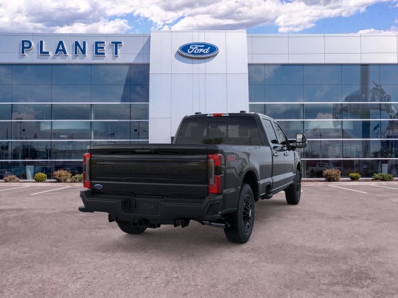 2026 Ford Super Duty F-350 SRW Platinum Agate Black Metallic at Planet Ford