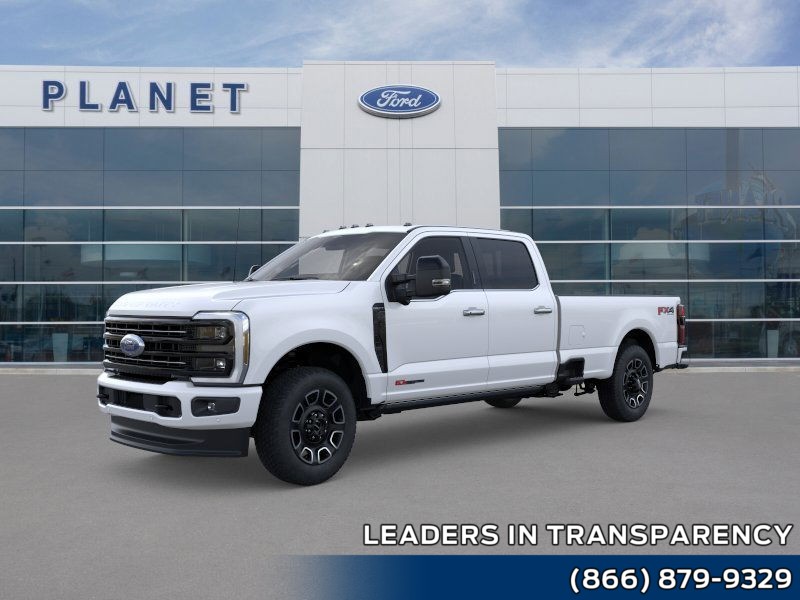 2026 Ford Super Duty F-350 SRW Platinum Star White Metallic Tri-Coat at Planet Ford