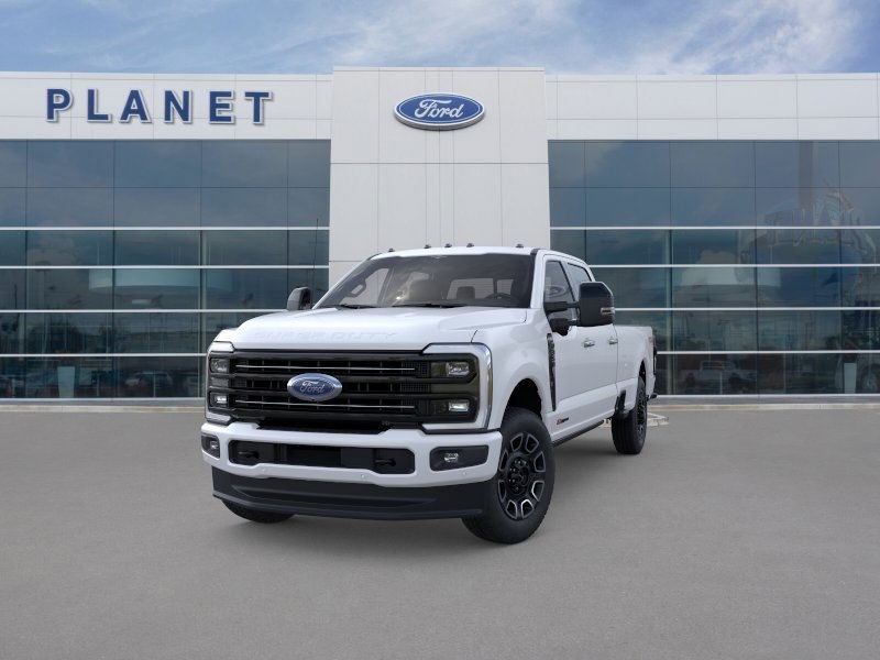 2026 Ford Super Duty F-350 SRW Platinum Star White Metallic Tri-Coat at Planet Ford