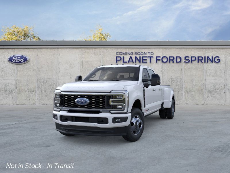 2026 Ford Super Duty F-350 DRW Platinum Star White Metallic Tri-Coat at Planet Ford