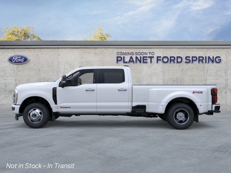 2026 Ford Super Duty F-350 DRW Platinum Star White Metallic Tri-Coat at Planet Ford