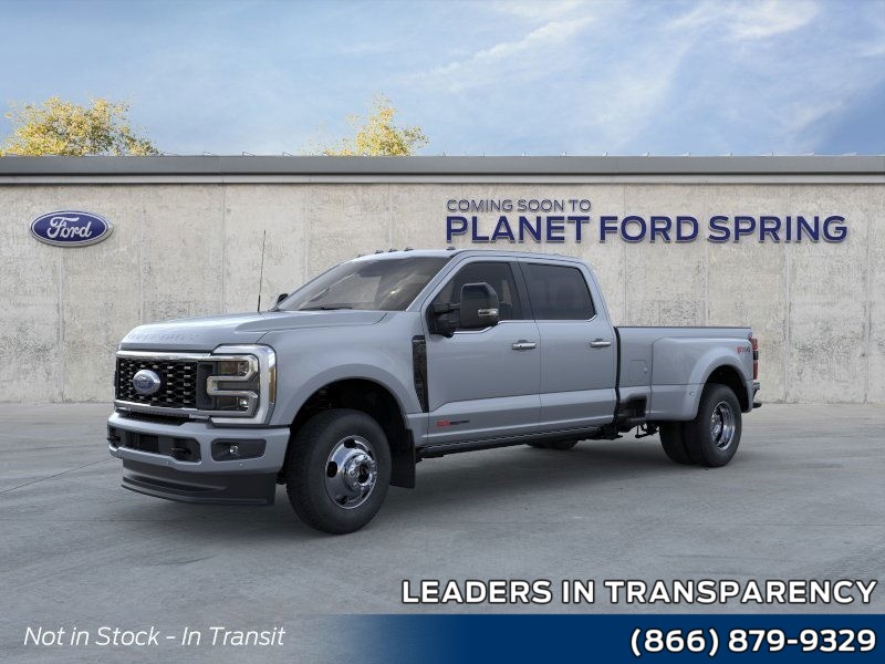 2026 Ford Super Duty F-350 DRW Platinum Star White Metallic Tri-Coat at Planet Ford