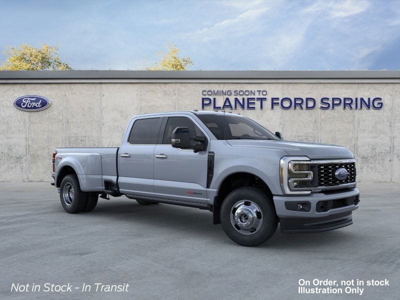 2026 Ford Super Duty F-350 DRW Platinum Star White Metallic Tri-Coat at Planet Ford