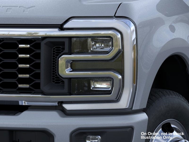 2026 Ford Super Duty F-350 DRW Platinum Star White Metallic Tri-Coat at Planet Ford