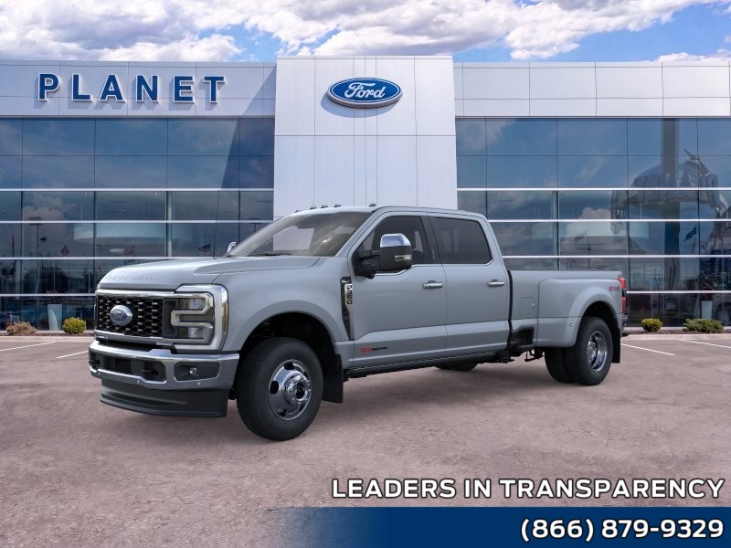 2026 Ford Super Duty F-350 DRW King Ranch Glacier Gray Metallic Tri-Coat at Planet Ford