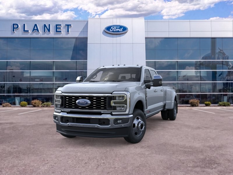 2026 Ford Super Duty F-350 DRW King Ranch Glacier Gray Metallic Tri-Coat at Planet Ford