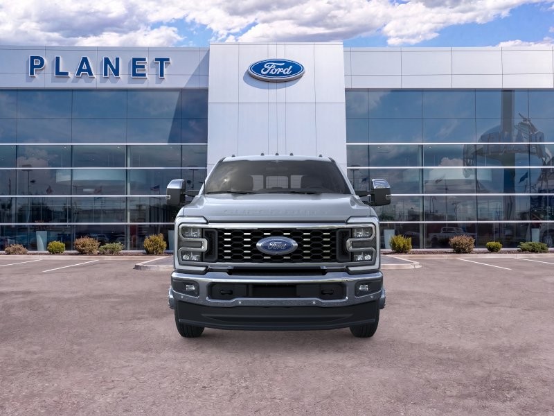 2026 Ford Super Duty F-350 DRW King Ranch Glacier Gray Metallic Tri-Coat at Planet Ford
