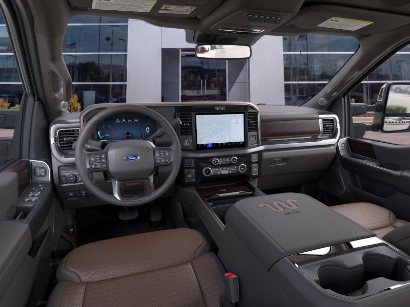 2026 Ford Super Duty F-350 DRW King Ranch Glacier Gray Metallic Tri-Coat at Planet Ford
