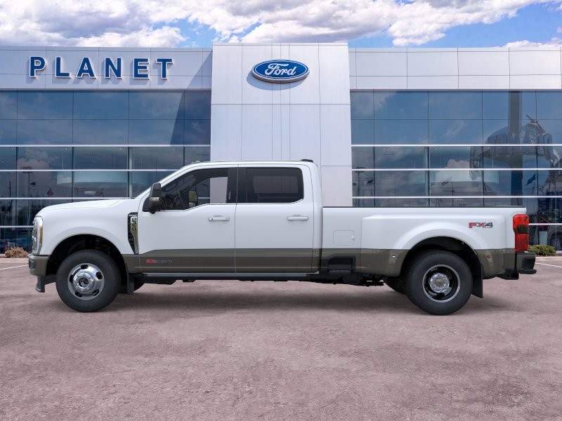 2026 Ford Super Duty F-350 DRW King Ranch Star White Metallic Tri-Coat at Planet Ford