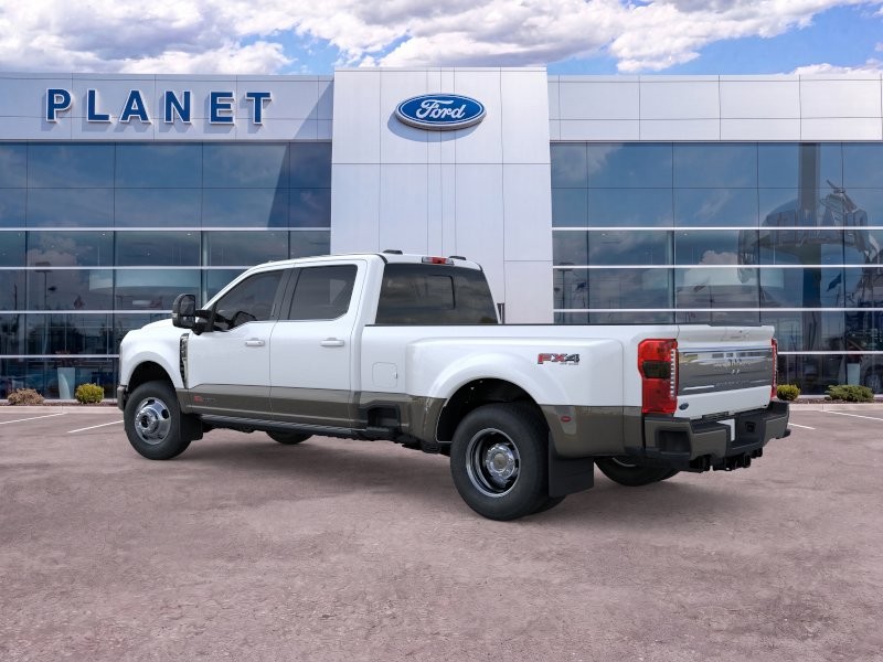 2026 Ford Super Duty F-350 DRW King Ranch Star White Metallic Tri-Coat at Planet Ford