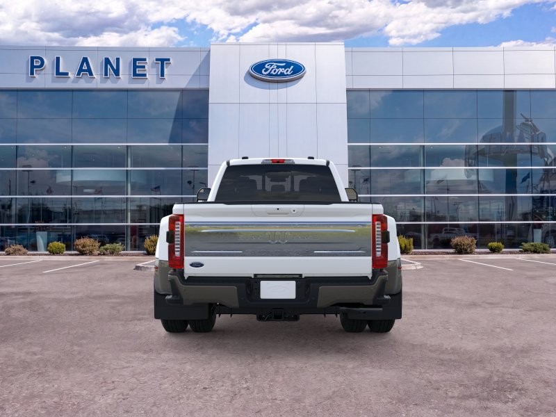 2026 Ford Super Duty F-350 DRW King Ranch Star White Metallic Tri-Coat at Planet Ford