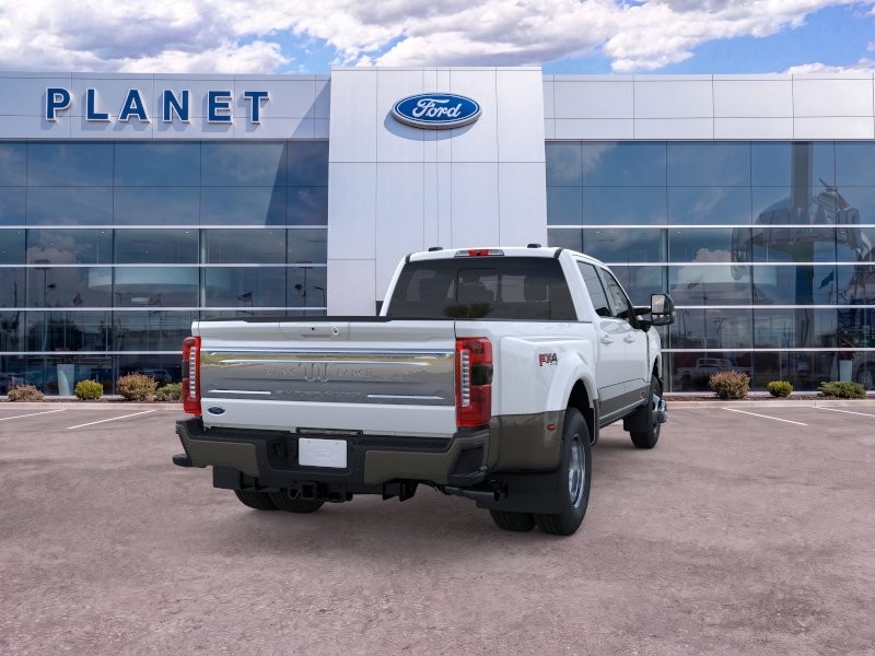 2026 Ford Super Duty F-350 DRW King Ranch Star White Metallic Tri-Coat at Planet Ford