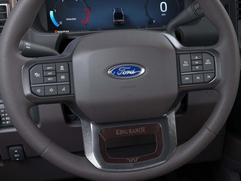 2026 Ford Super Duty F-350 DRW King Ranch Star White Metallic Tri-Coat at Planet Ford