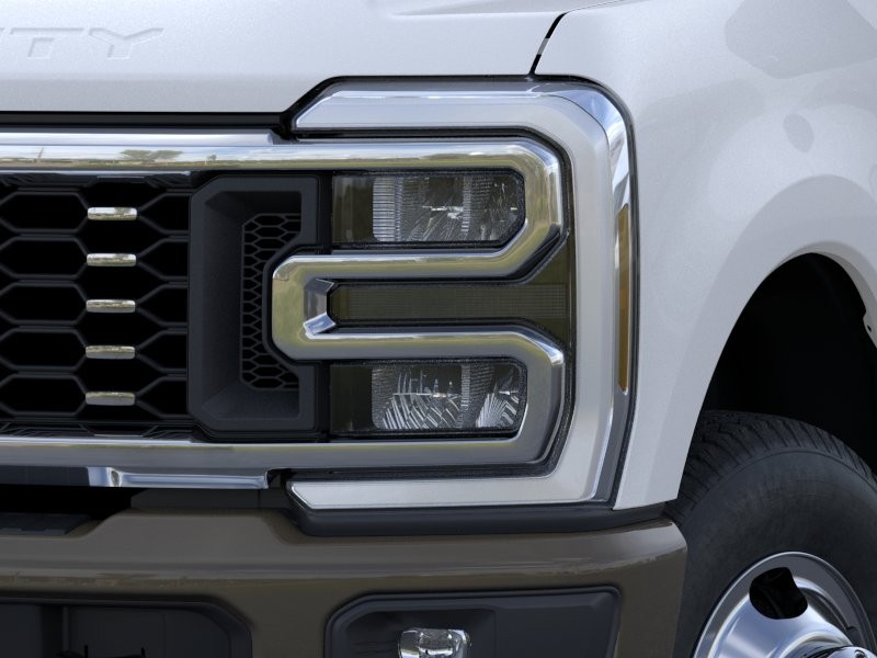 2026 Ford Super Duty F-350 DRW King Ranch Star White Metallic Tri-Coat at Planet Ford