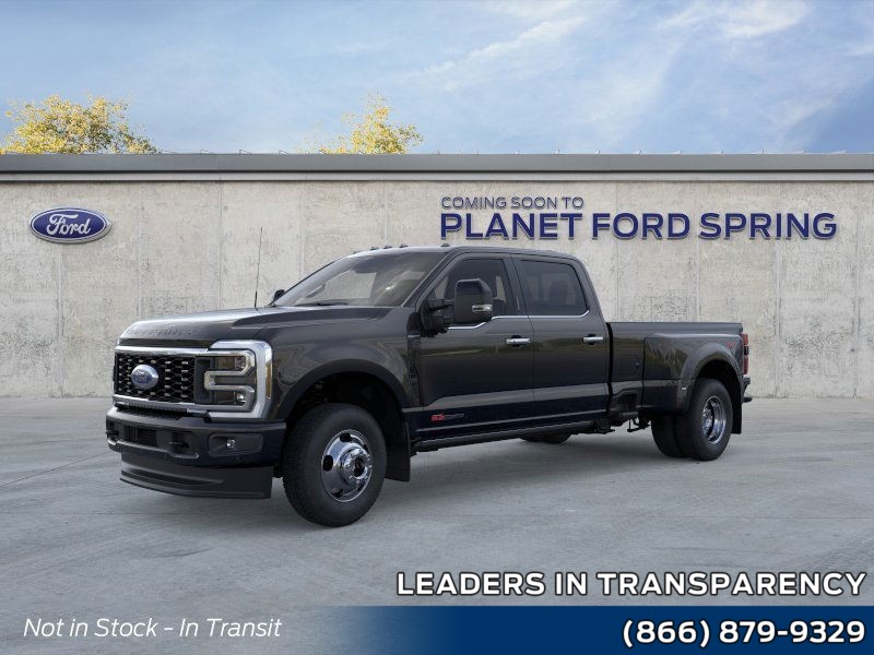 2026 Ford Super Duty F-350 DRW Platinum Agate Black Metallic at Planet Ford