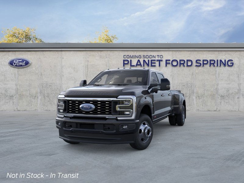 2026 Ford Super Duty F-350 DRW Platinum Agate Black Metallic at Planet Ford