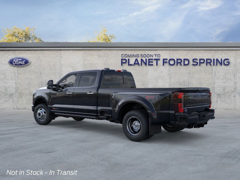 2026 Ford Super Duty F-350 DRW Platinum Agate Black Metallic at Planet Ford