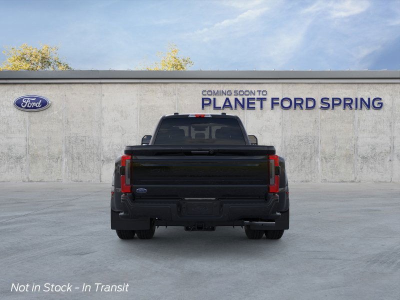 2026 Ford Super Duty F-350 DRW Platinum Agate Black Metallic at Planet Ford