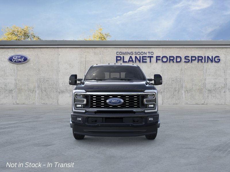 2026 Ford Super Duty F-350 DRW Platinum Agate Black Metallic at Planet Ford