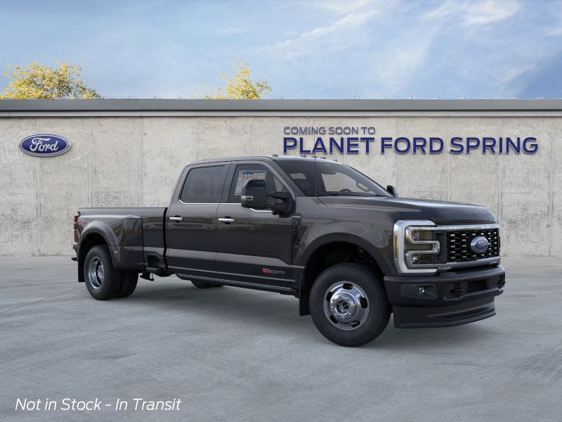 2026 Ford Super Duty F-350 DRW Platinum Agate Black Metallic at Planet Ford