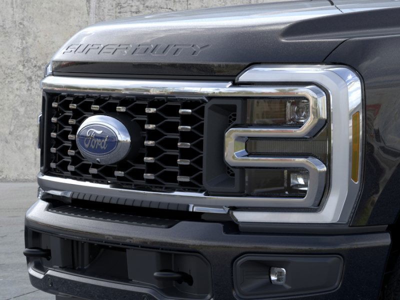 2026 Ford Super Duty F-350 DRW Platinum Agate Black Metallic at Planet Ford