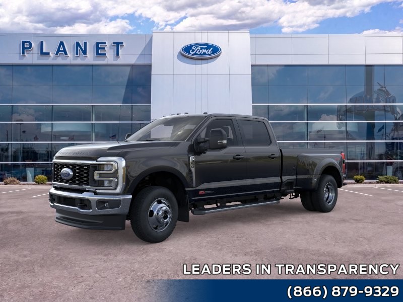2026 Ford Super Duty F-350 DRW LARIAT Agate Black Metallic at Planet Ford